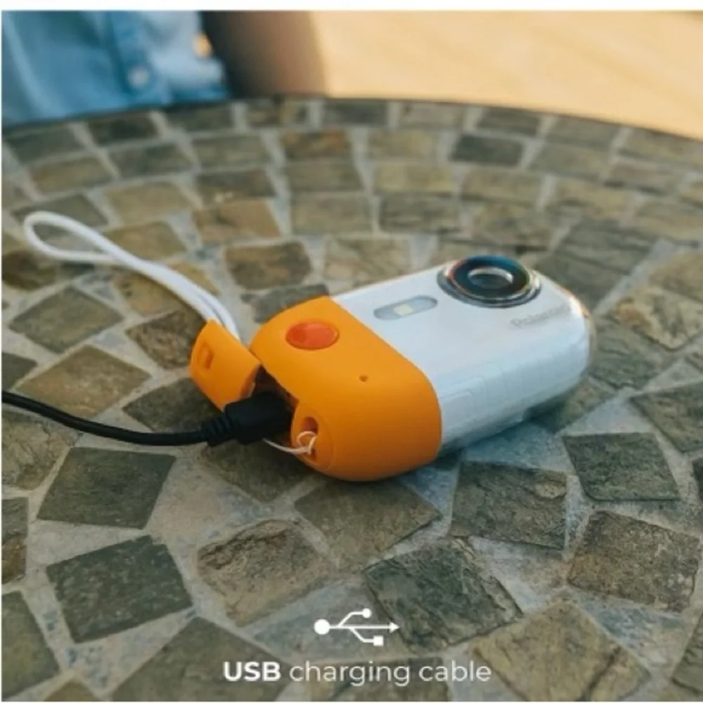 Polaroid Underwater Camera, Waterproof Camera w/LCD Display, USB Rechargeable